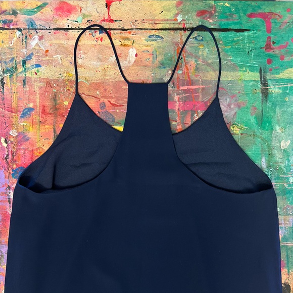 Navy Slip Dress - Naked Zebra - Size S - Picture 6 of 7